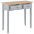 vidaXL Dressing Console Table Grey 79x30x74 cm Wood - Image 2