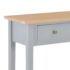 vidaXL Dressing Console Table Grey 79x30x74 cm Wood - Image 7