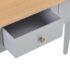 vidaXL Dressing Console Table Grey 79x30x74 cm Wood - Image 8