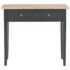 vidaXL Dressing Console Table Black 79x30x74 cm Wood - Image 4