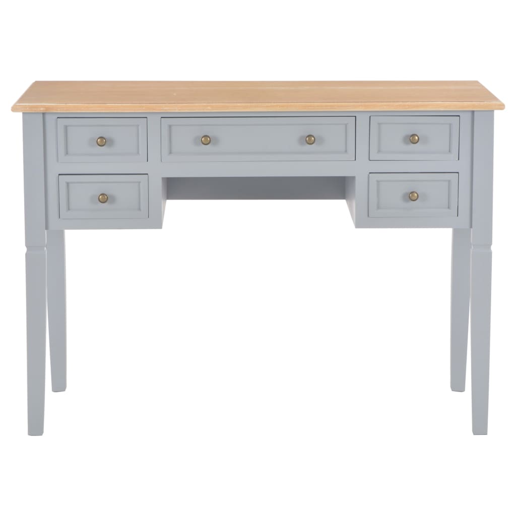 8719883559186_g_en_hd_2 vidaXL Writing Desk Grey 109.5x45x77.5 cm Wood - Image 4