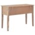 vidaXL Writing Desk Brown 109.5x45x77.5 cm Wood - Image 5