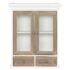 vidaXL Wall Cabinet White 49x22x59 cm Engineered Wood - Image 2
