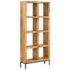 vidaXL Bookshelf 80x25x175 cm Solid Mango Wood - Image 13