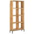 vidaXL Bookshelf 80x25x175 cm Solid Mango Wood - Image 10