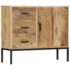 vidaXL Sideboard 88x30x71 cm Solid Mango Wood