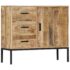 vidaXL Sideboard 88x30x71 cm Solid Mango Wood - Image 13