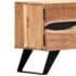 vidaXL TV Cabinet 140x30x45 cm Solid Acacia Wood - Image 8