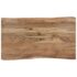 vidaXL Dining Table 140x80x76 cm Solid Acacia Wood - Image 3