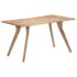 vidaXL Dining Table 140x80x76 cm Solid Acacia Wood - Image 8