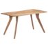 vidaXL Dining Table 140x80x76 cm Solid Acacia Wood - Image 9