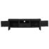 vidaXL TV Cabinet Black 118x30x40 cm Solid Mango Wood - Image 4