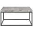 vidaXL Coffee Table 75x75x38 cm Concrete Look - Image 2