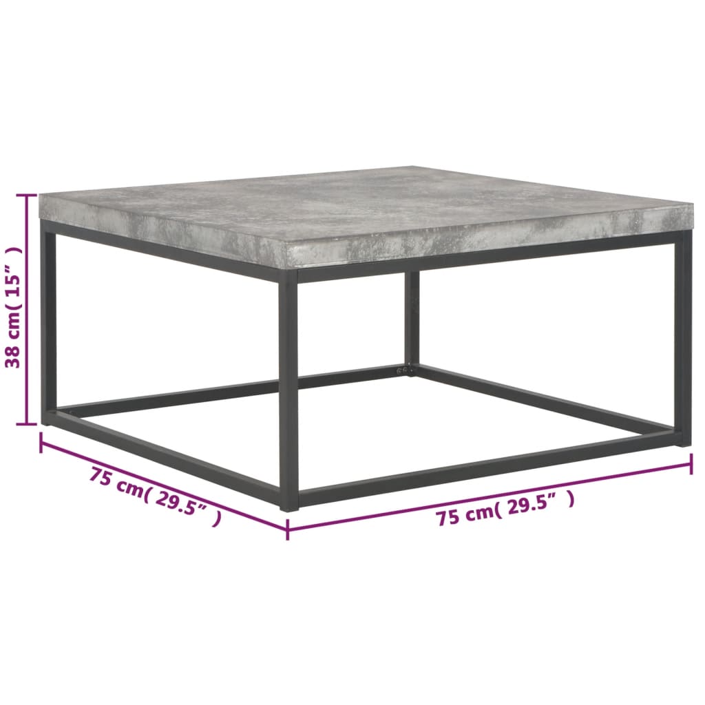8719883561530_g_en_hd_4 vidaXL Coffee Table 75x75x38 cm Concrete Look - Image 5