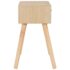 vidaXL Bedside Cabinet with Drawer 44x30x58 cm Solid Wood - Image 5