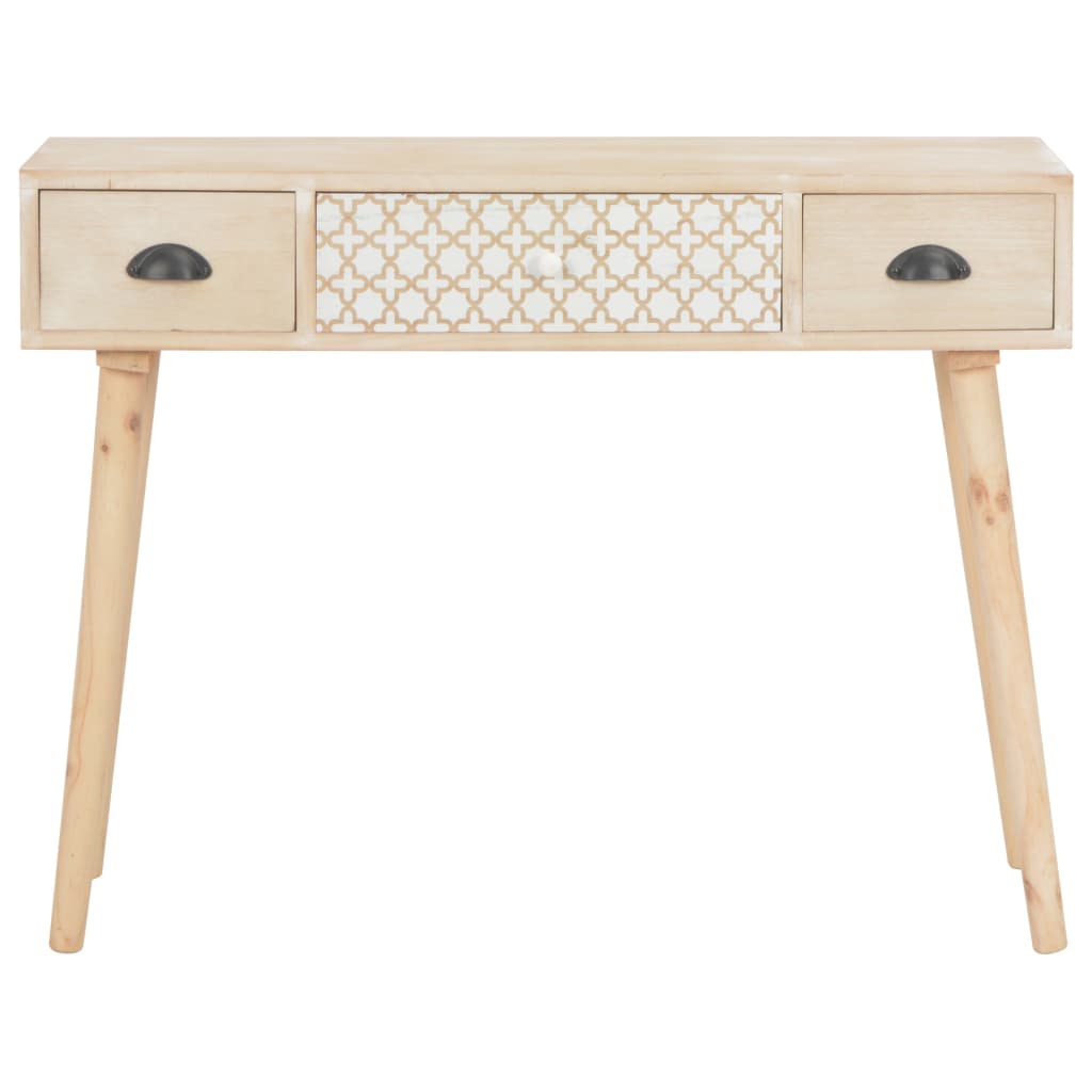 8719883561660_g_en_hd_2 vidaXL Console Table with 3 Drawers 100x30x73 cm Solid Pinewood - Image 4