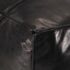 vidaXL Pouffe Black 60x60x30 cm Genuine Goat Leather - Image 3