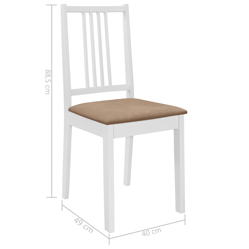 8719883562827_g_en_hd_6 vidaXL Dining Chairs with Cushions 4 pcs White Solid Wood - Image 7