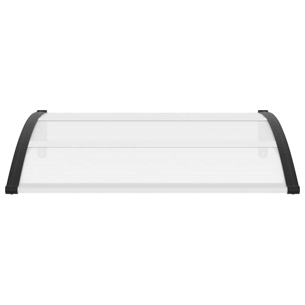 8719883564494_g_en_hd_2 vidaXL Door Canopy Black and Transparent 120x75 cm PC - Image 4