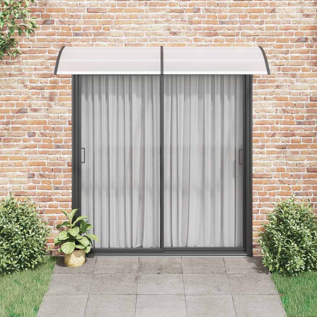 8719883564524_g_en_hd_1 vidaXL Door Canopy Black and Transparent 240x75 cm PC - Image 3