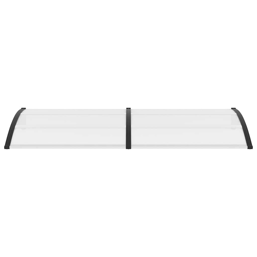 8719883564524_g_en_hd_2 vidaXL Door Canopy Black and Transparent 240x75 cm PC - Image 4