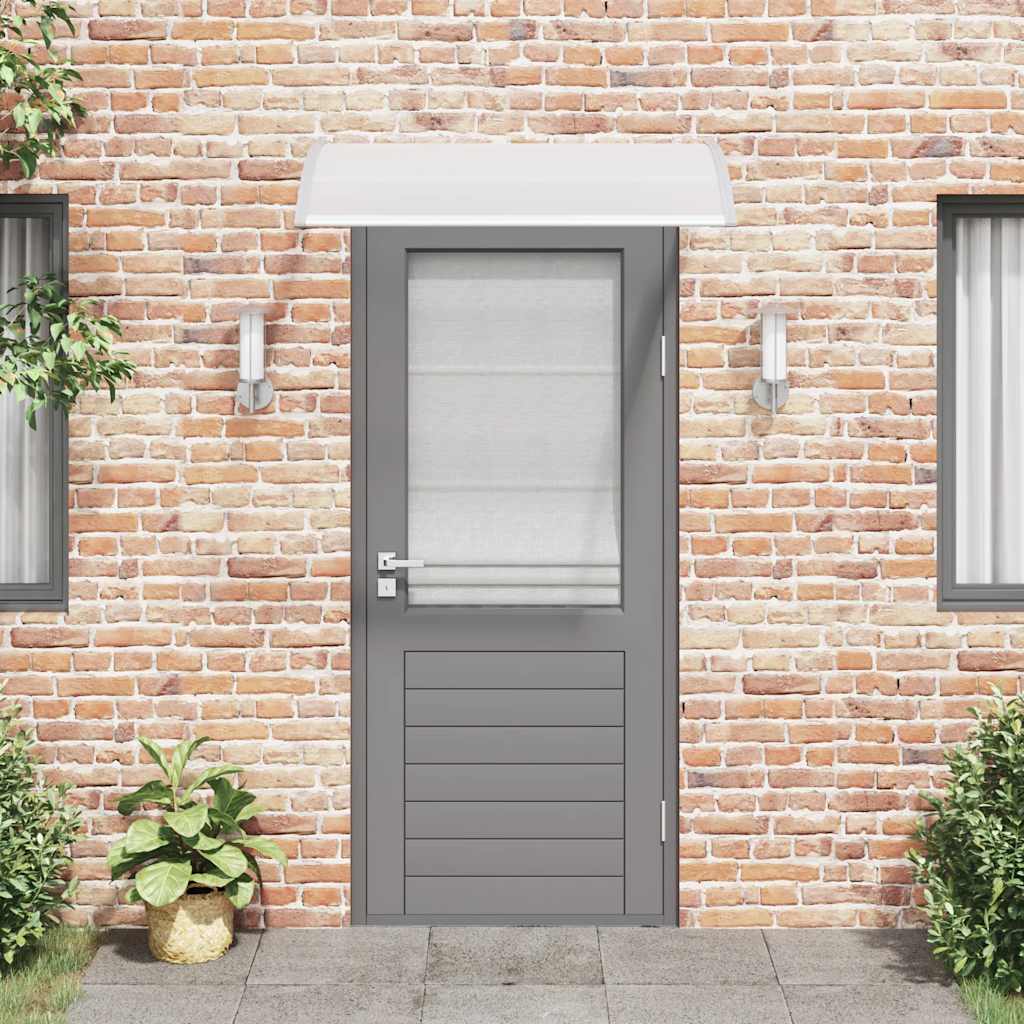 8719883564548_g_en_hd_1 vidaXL Door Canopy Grey and Transparent 120x75 cm PC - Image 3