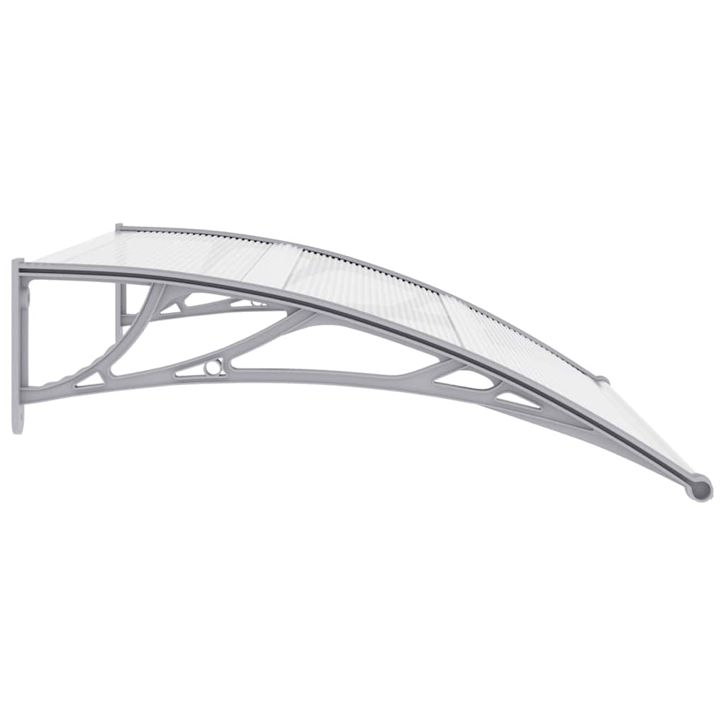 8719883564548_g_en_hd_3 vidaXL Door Canopy Grey and Transparent 120x75 cm PC - Image 5