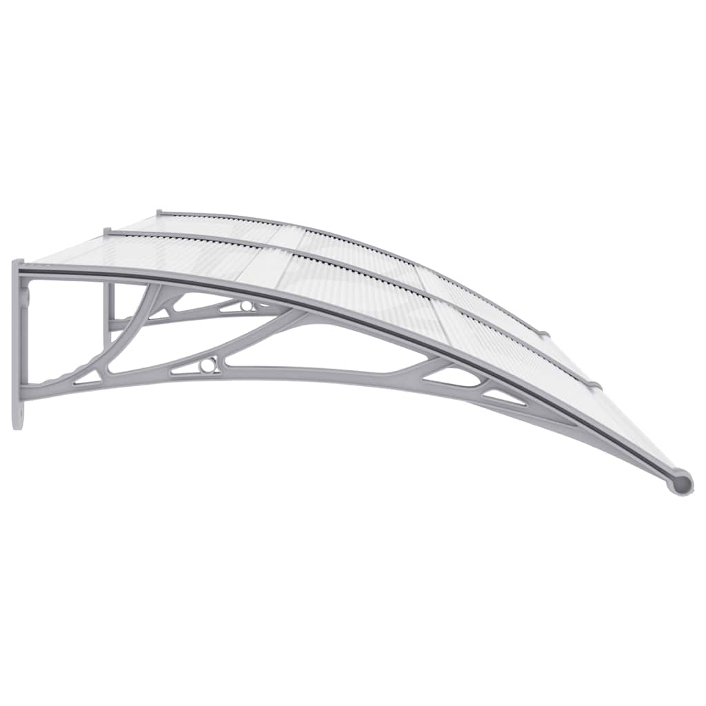 8719883564562_g_en_hd_3 vidaXL Door Canopy Grey and Transparent 200x75 cm PC - Image 5