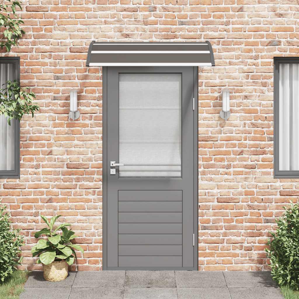 8719883564593_g_en_hd_1 vidaXL Door Canopy Black 120x75 cm PC - Image 3