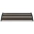 vidaXL Door Canopy Black 120x75 cm PC - Image 4