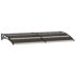 vidaXL Door Canopy Black 200x75 cm PC - Image 2