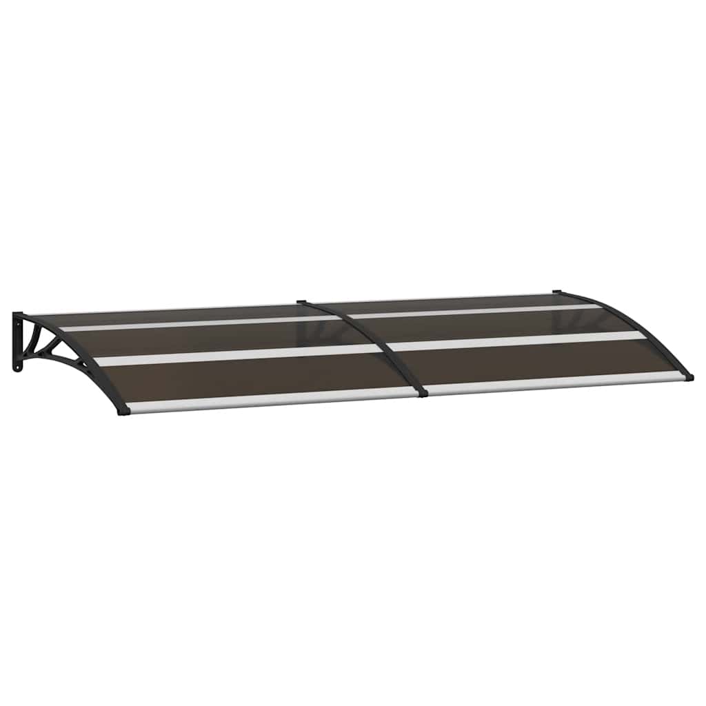 8719883564616_a_en_hd_1 vidaXL Door Canopy Black 200x75 cm PC - Image 2