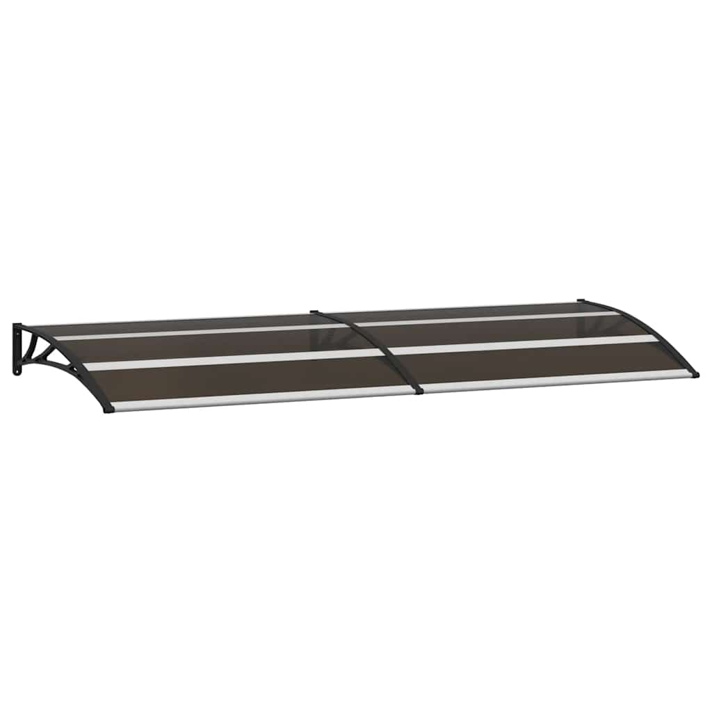 8719883564623_a_en_hd_1 vidaXL Door Canopy Black 240x75 cm PC - Image 2