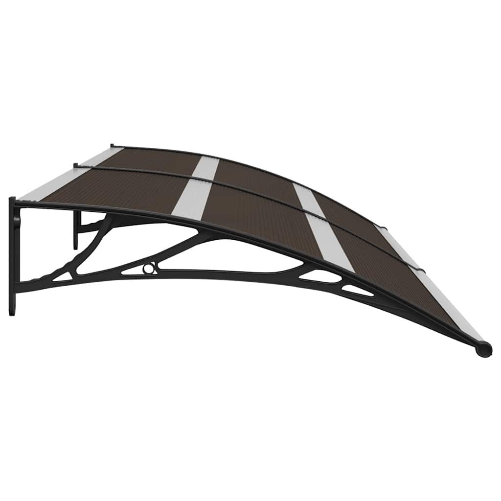8719883564623_g_en_hd_3 vidaXL Door Canopy Black 240x75 cm PC - Image 5