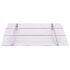 vidaXL Door Canopy Silver and Transparent 120x90 cm Polycarbonate - Image 2