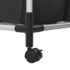 vidaXL Laundry Sorter with 3 Bags Black Steel - Image 9