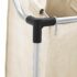 vidaXL Laundry Sorter with 4 Bags Cream Steel - Image 8