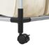 vidaXL Laundry Sorter with 4 Bags Cream Steel - Image 9
