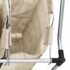 vidaXL Laundry Sorter with 4 Bags Cream Steel - Image 10