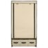 vidaXL Wardrobe Cream 87x49x159 cm Fabric - Image 6