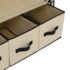 vidaXL Wardrobe Cream 87x49x159 cm Fabric - Image 8