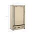 vidaXL Wardrobe Cream 87x49x159 cm Fabric - Image 9