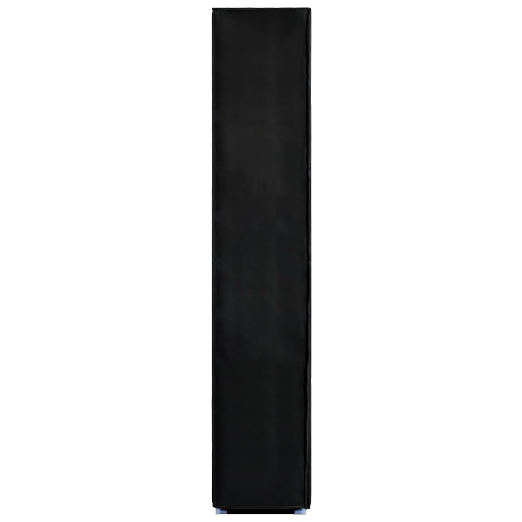 8719883565071_g_en_hd_5 vidaXL Shoe Cabinet Black 60x30x166 cm Fabric - Image 6