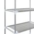 vidaXL 3-Tier Storage Rack over Toilet Silver 53x28x169 cm - Image 8