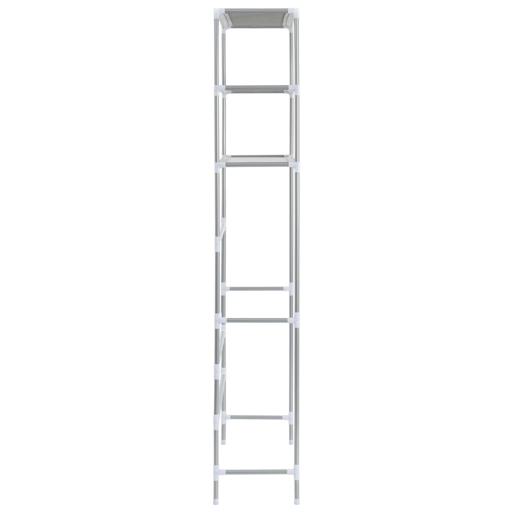 8719883565095_g_en_hd_3 vidaXL 3-Tier Storage Rack over Laundry Machine Silver 69x28x169 cm - Image 6