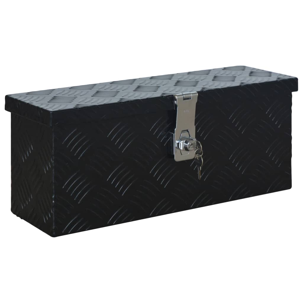 8719883567563_g_en_hd_1 vidaXL Aluminium Box 485x140x200 mm Black - Image 2