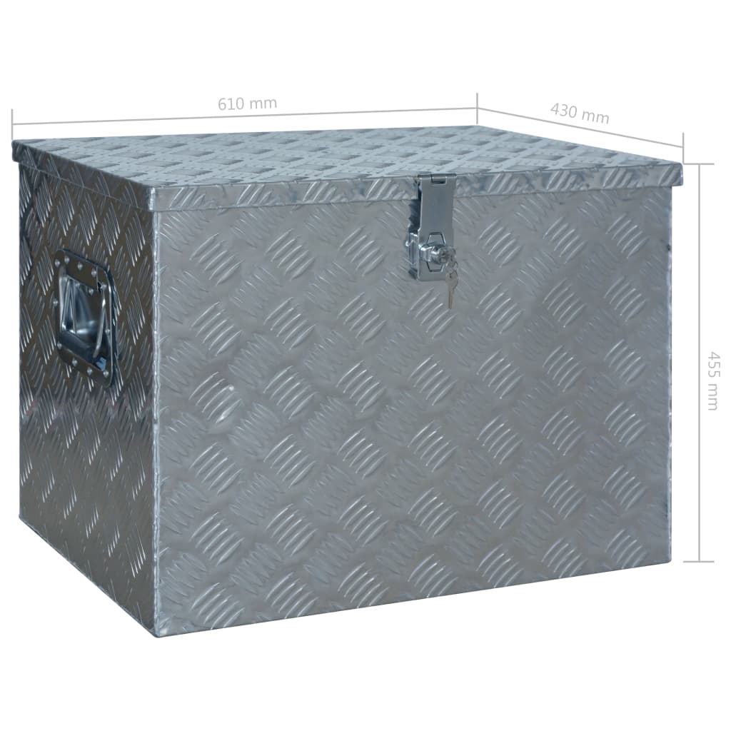 8719883567587_g_en_hd_7 vidaXL Aluminium Box 610x430x455 mm Silver - Image 8