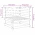vidaXL 3-Seater Sofa Fabric Cream - Image 8
