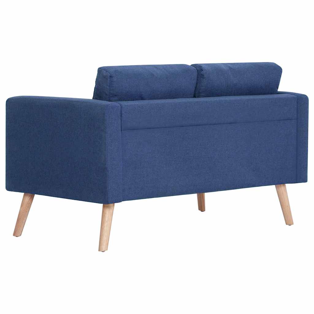 8719883569598_g_en_hd_2 vidaXL 2-Seater Sofa Fabric Blue - Image 4