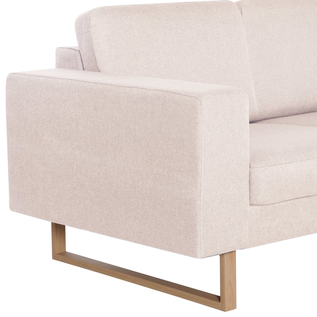 8719883569857_g_en_hd_4 vidaXL 2-Seater Sofa Fabric Cream - Image 6